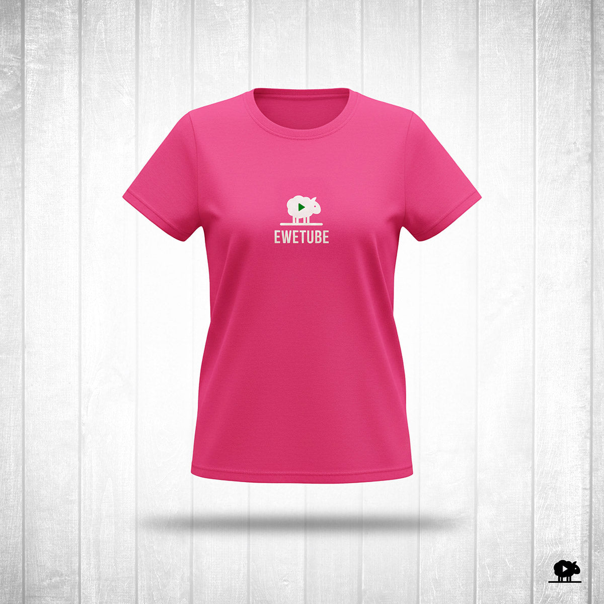 Ewetube Pink Women’s T-Shirt