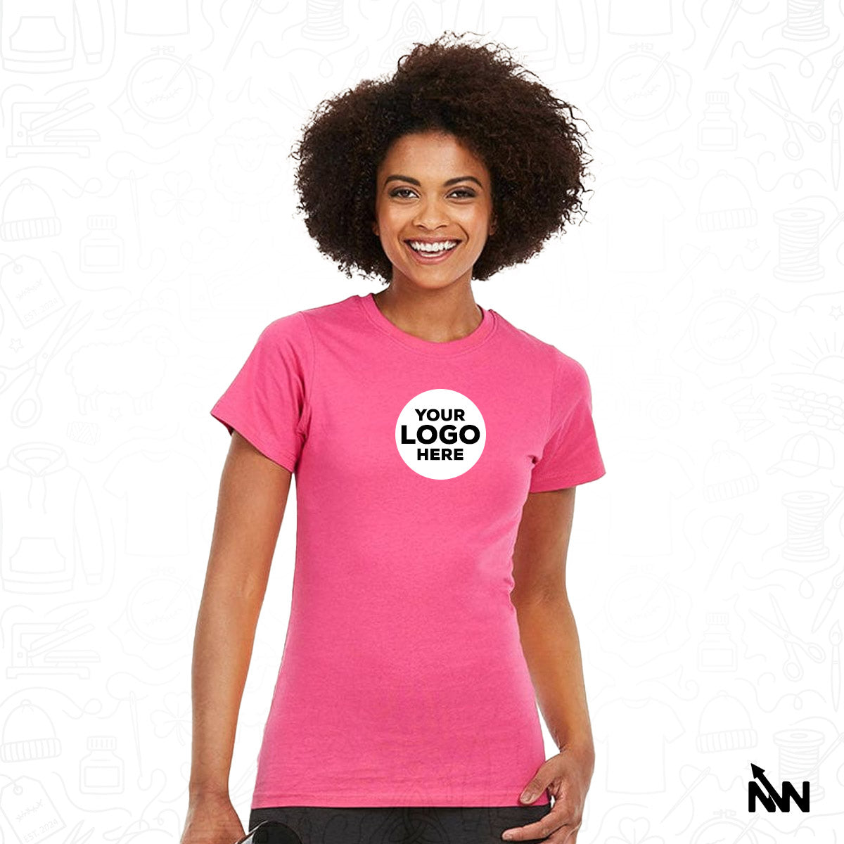 Custom Branded Ladies T-Shirt (UC318)