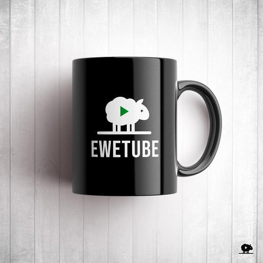 Ewetube Black Mug