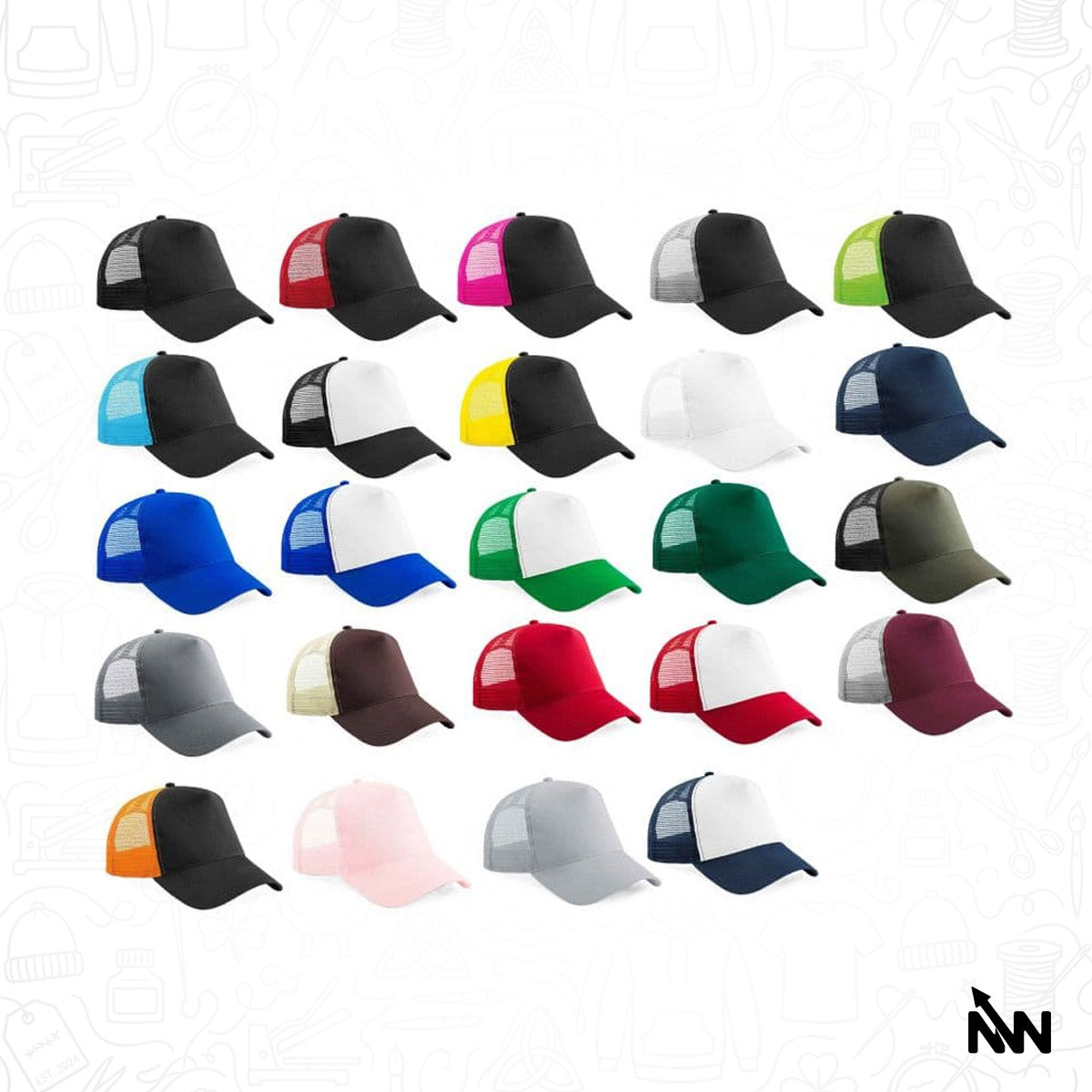 Custom Branded Trucker Cap (B640)