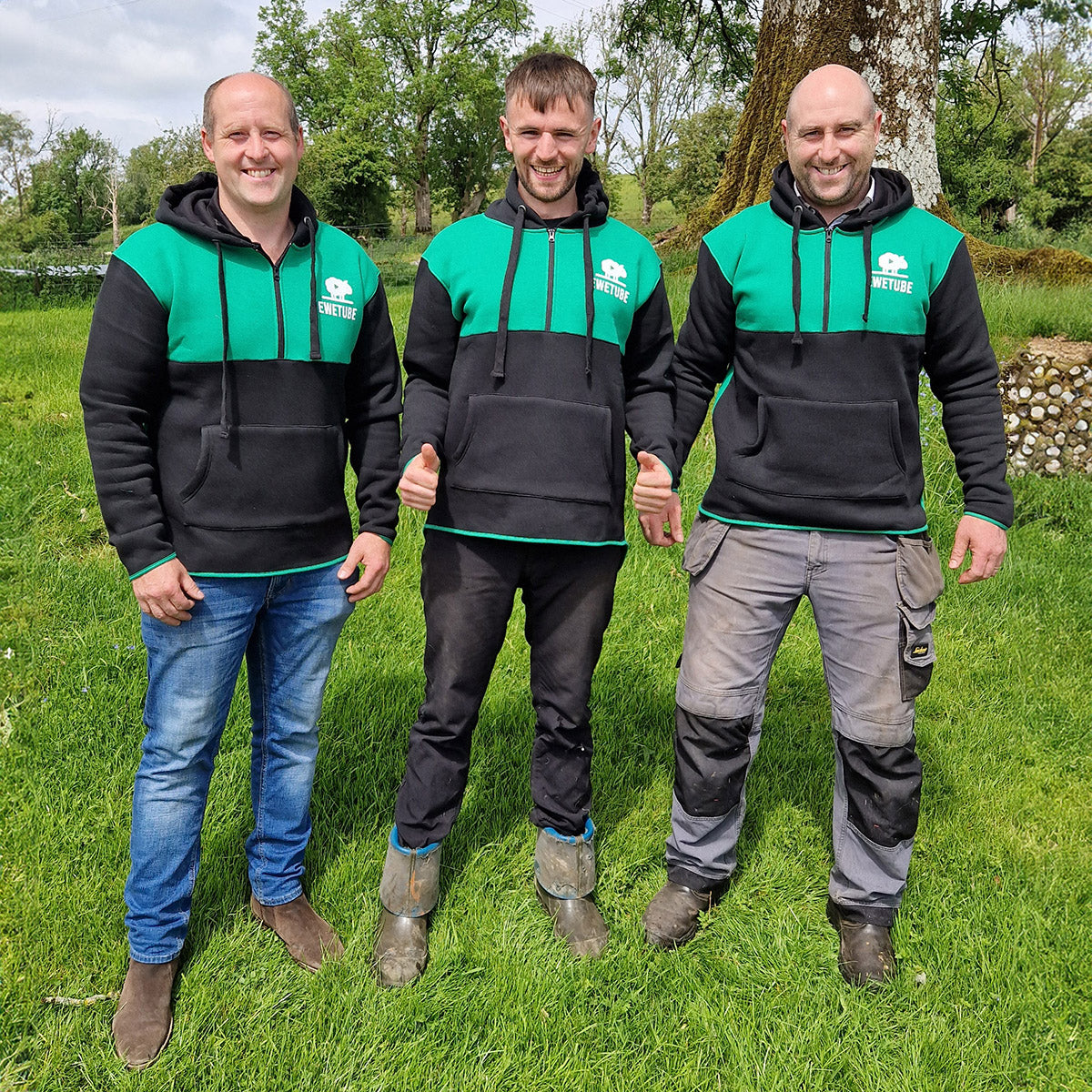 Ewetube Black/Green Shearing Hoodie