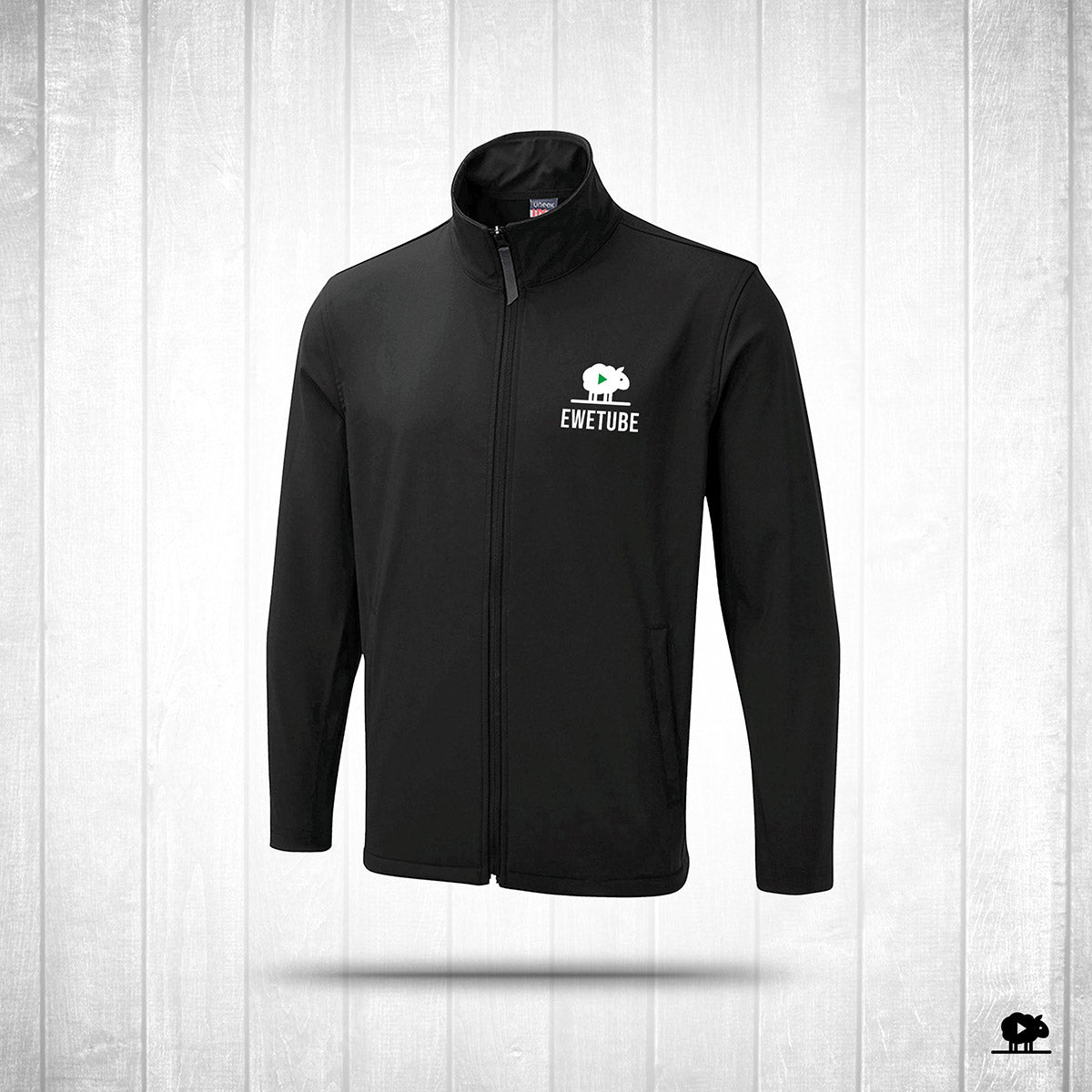 Ewetube Black Softshell Jacket
