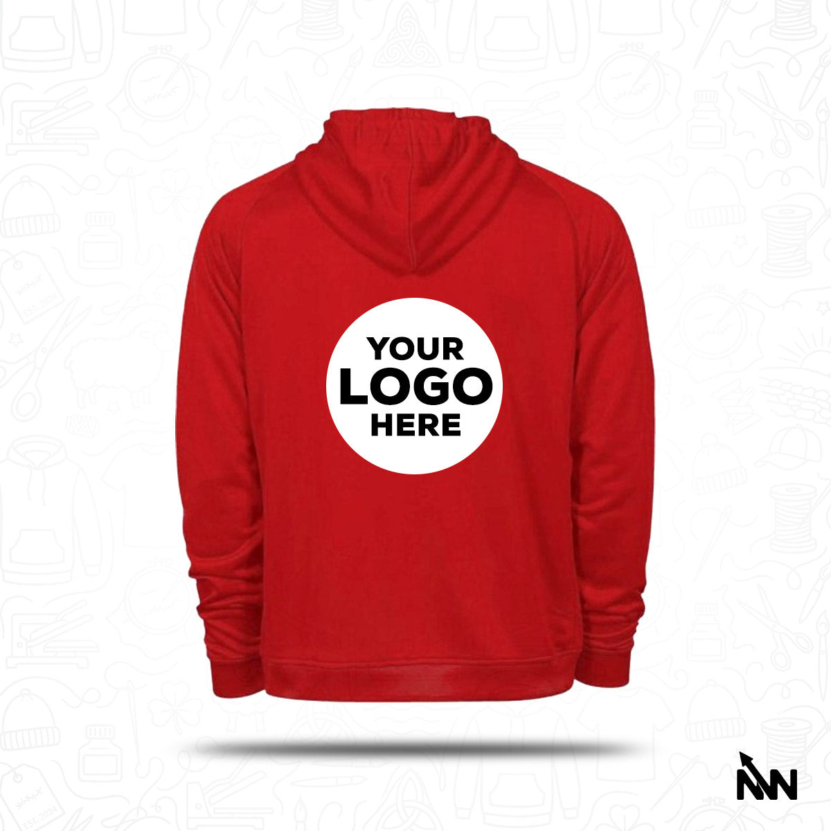 Custom Branded Full Zip Hoodie (UC504)