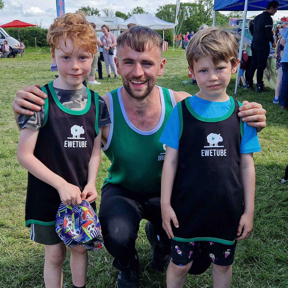 Ewetube Kids Irish Shearing Singlet