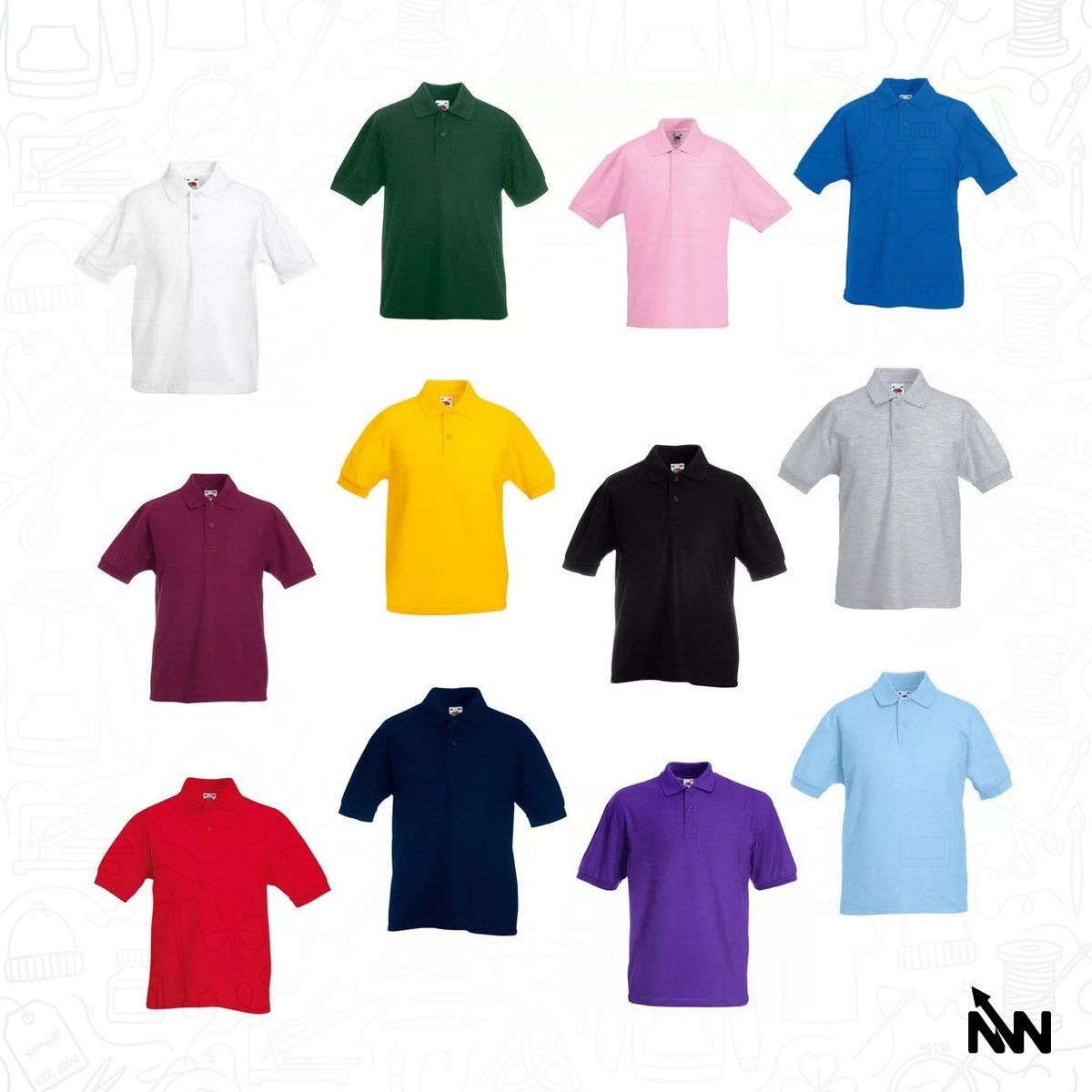 Custom Branded Kids Poloshirt (UC103)