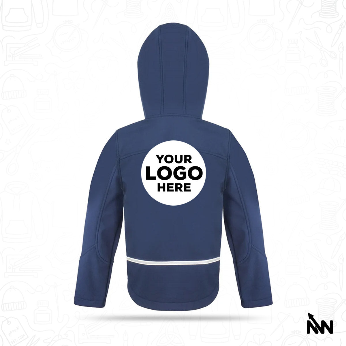Custom Branded Kids Softshell Jacket (RS224B)