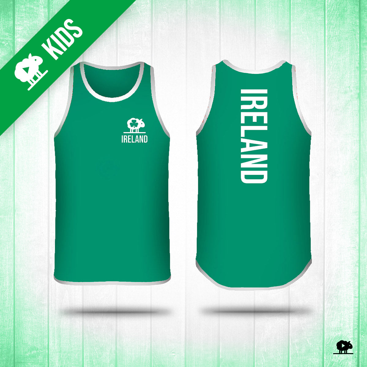 Ewetube Kids Irish Shearing Singlet