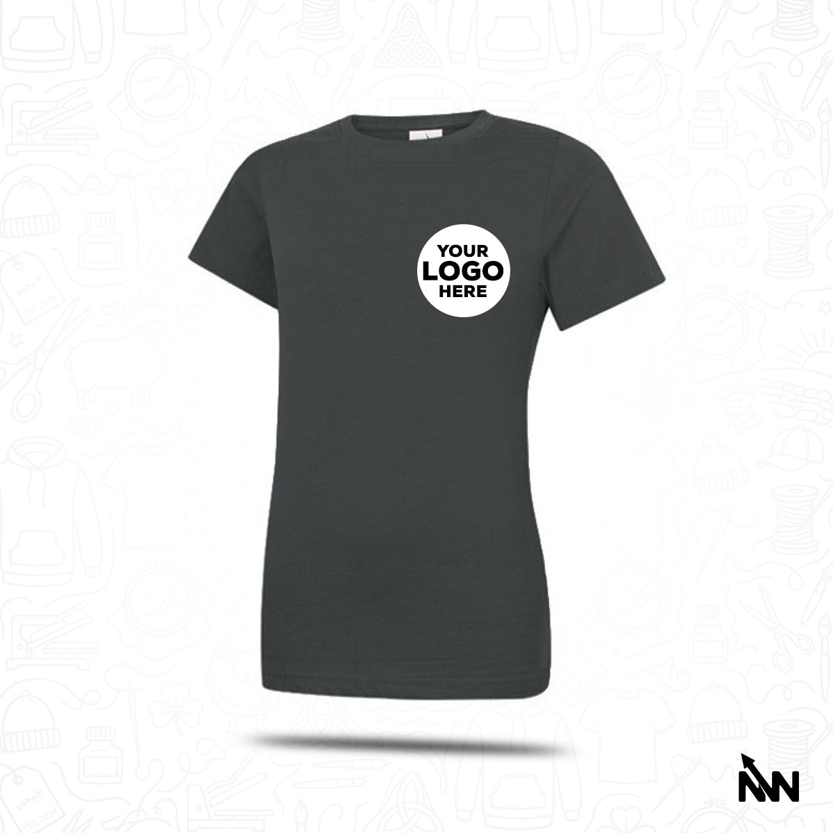 Custom Branded Ladies T-Shirt (UC318)