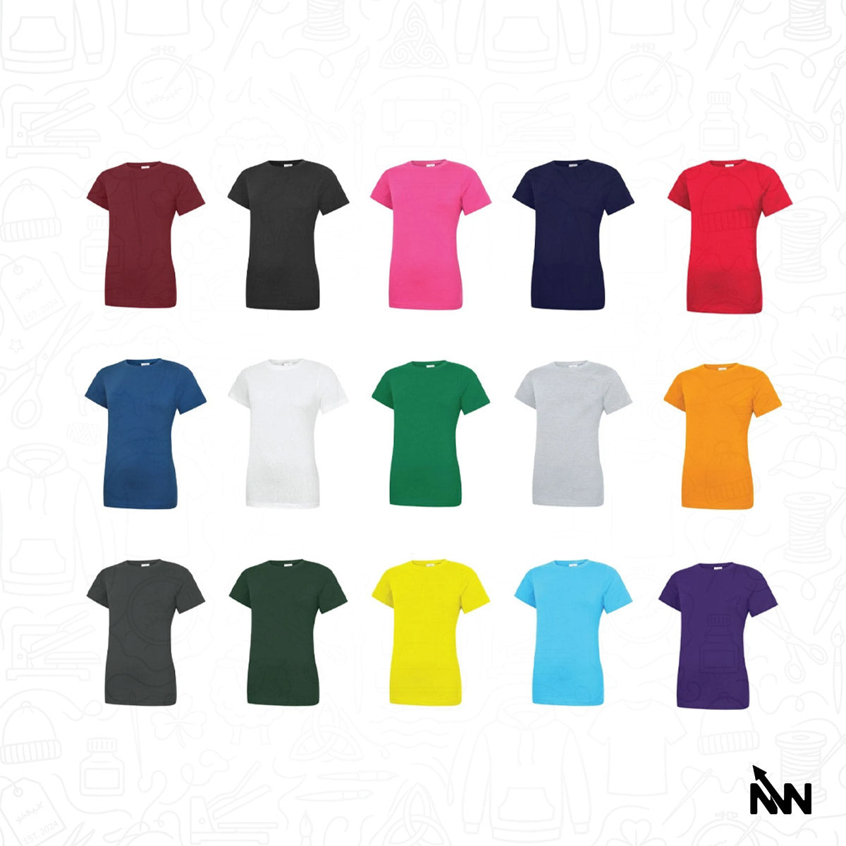 Custom Branded Ladies T-Shirt (UC318)