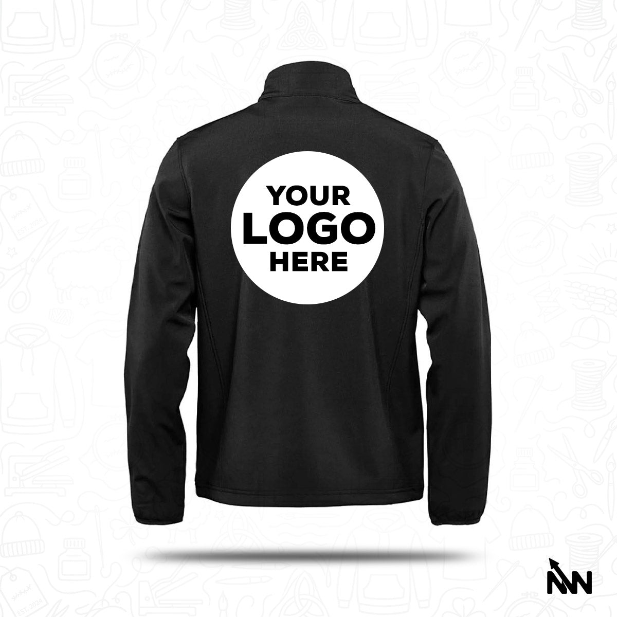 Custom Branded Soft Shell Jacket (Uneek UC612)