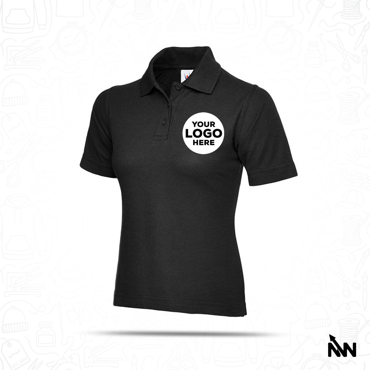 Custom Branded Ladies Polo-Shirt (UC106)