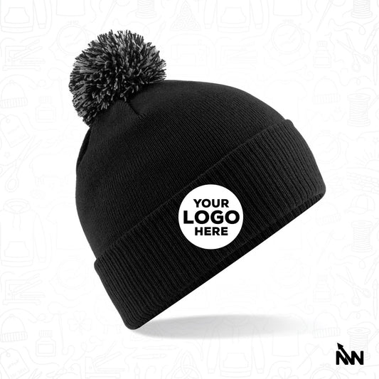 Custom Branded Bobble Beanie (B450)