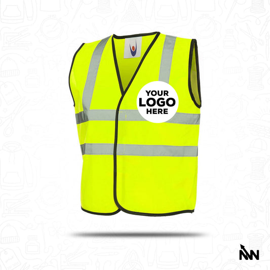 Custom Branded Kids Hi-Vis Safety Waistcoat (UC806)