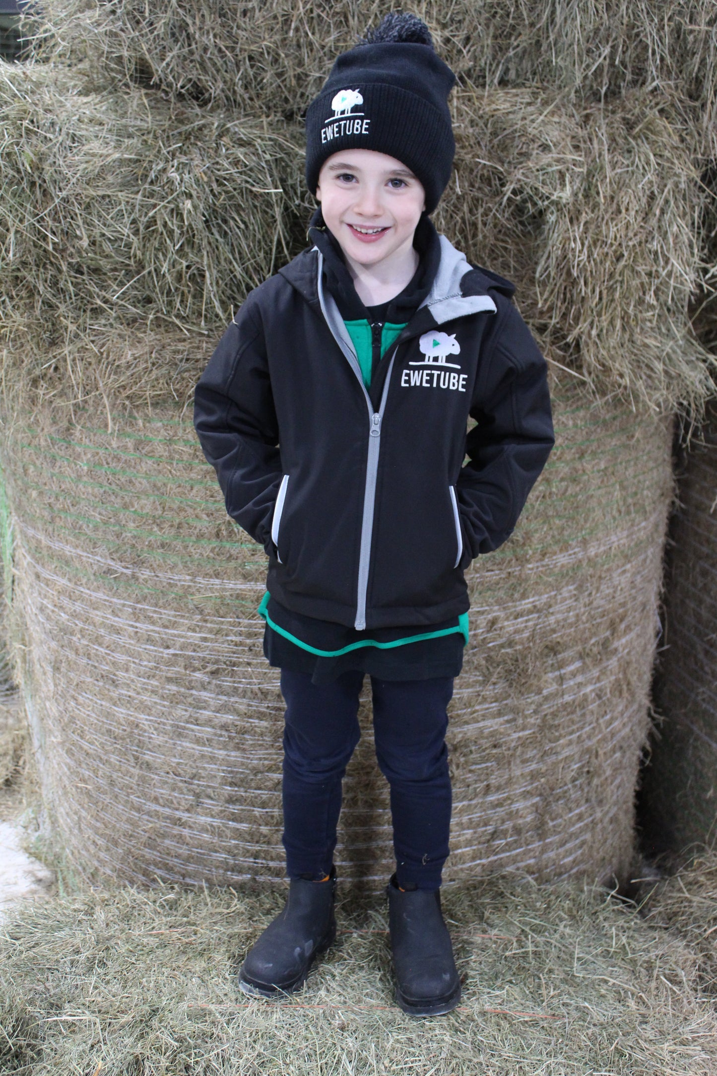 Ewetube Kids Hooded Softshell Jacket