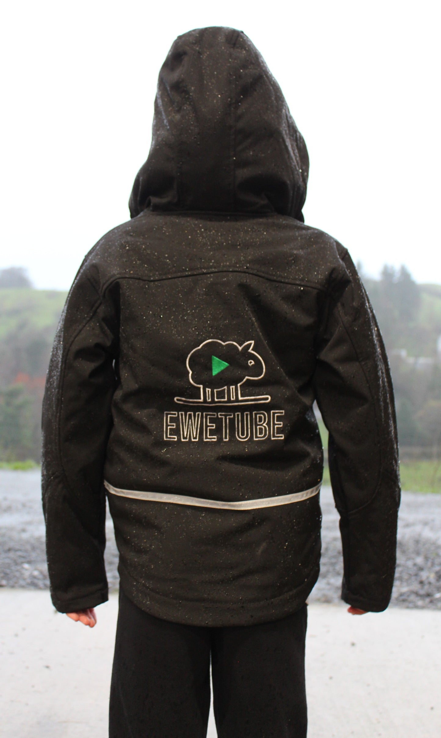 Ewetube Kids Hooded Softshell Jacket